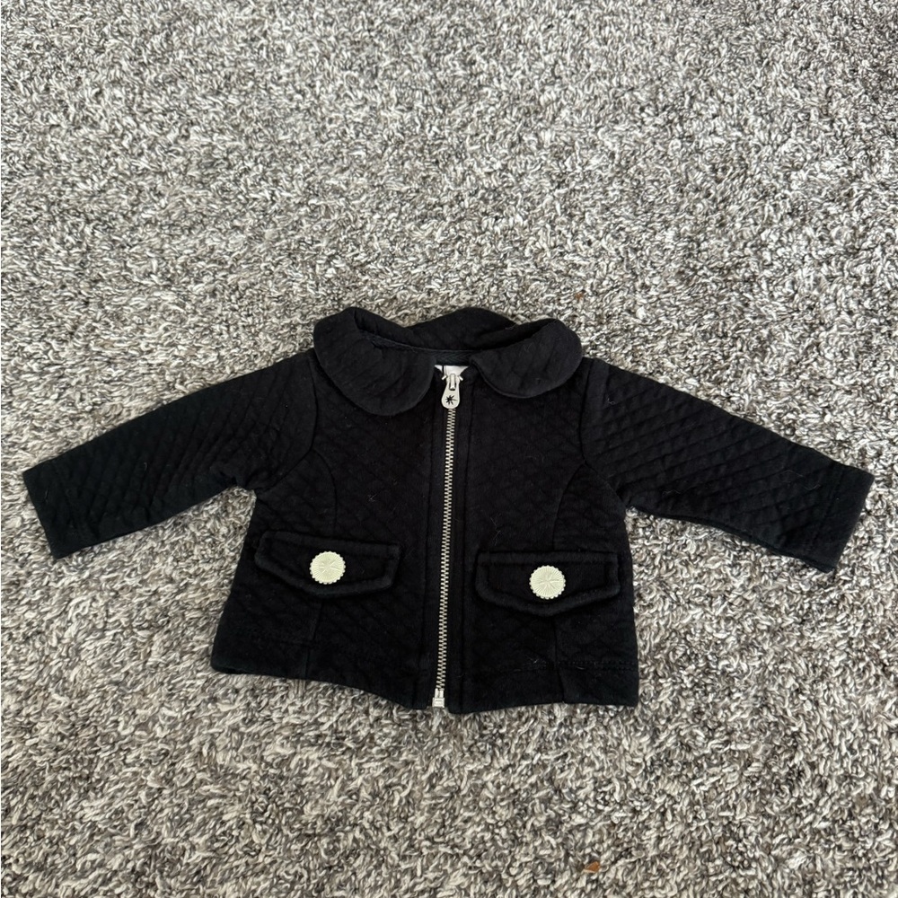 Truly Scrumptious by Heidi Klum baby black jacket size newborn